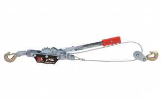 2T cable puller with 2 hooks